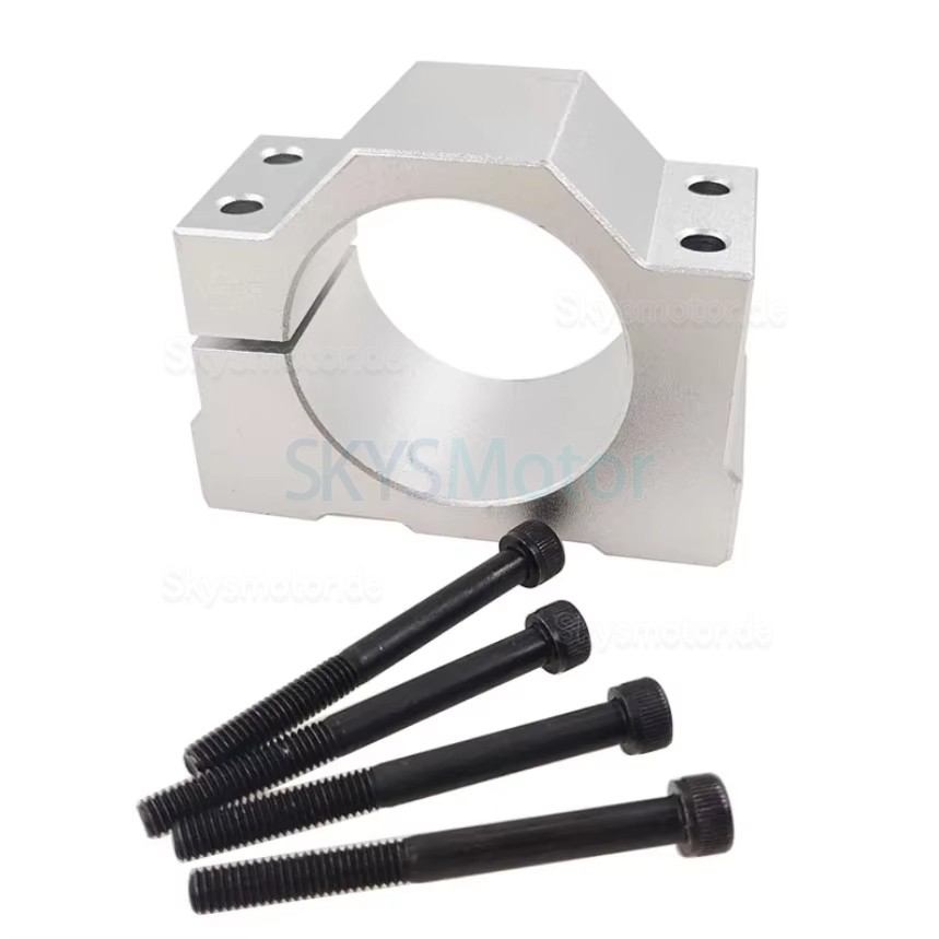 2,2kW 110V/220V luftgek&uuml;hlter Spindelmotor Satz 80-2.2KW-ER20 + H100-2.2 mit Spindelantrieben (Frequenzumrichter) und 13 ER20-Spannzangen